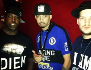 B. Dvine, Comet, & Lil Fame – Backstage @ Cormega Show (Brooklyn, NY)